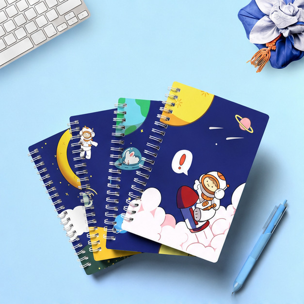 Notebook A5/A7 Buku Diary Aesthetic Buku Jurnal Buku Catatan Buku Note Stiker Buku Tulis Aesthetic Sekolah Stationary