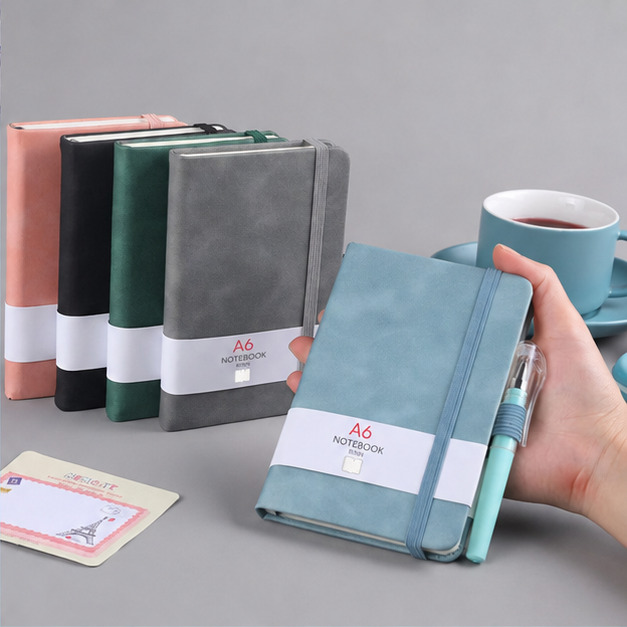 Notebook A6/A5 Pocket Buku Diary Kecil Pertemuan Scrapbook Mini 100 Lembar