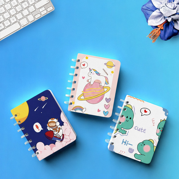 Notebook Mini A7 Buku Kecil Catatan Scrapbook Mini Buku Notes Kecil Alat Tulis Sekolah 50 Lembar