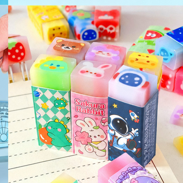 Penghapus Lucu Karakter Penghapus Pensil Astronout Eraser Pencil Alat Tulis Sekolah