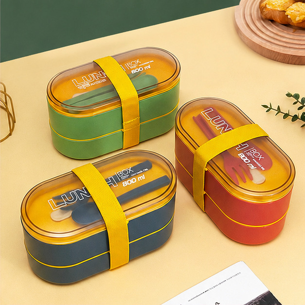 Tempat Makan Anak Tk BPA Free Dapat digunakan untuk Microwave Kotak Bekal Anak Lunch Box Tempat Bontot Free Sendok